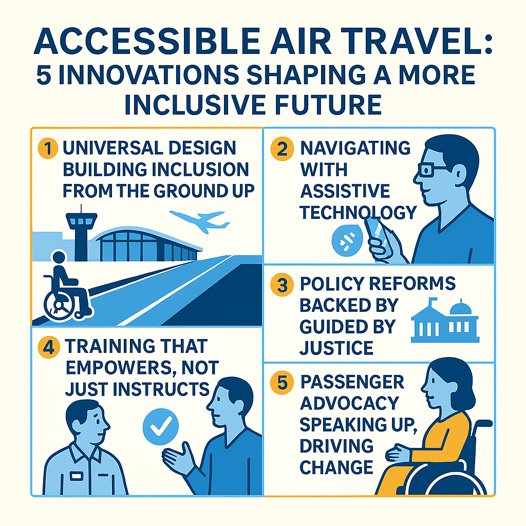 Inclusive Air Travel: 5 Innovations Shaping a More Accessible Future | Accessairbility | Access-air-bility