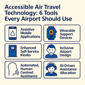 Accessible Air Travel Technology Infographic | Accessairbility