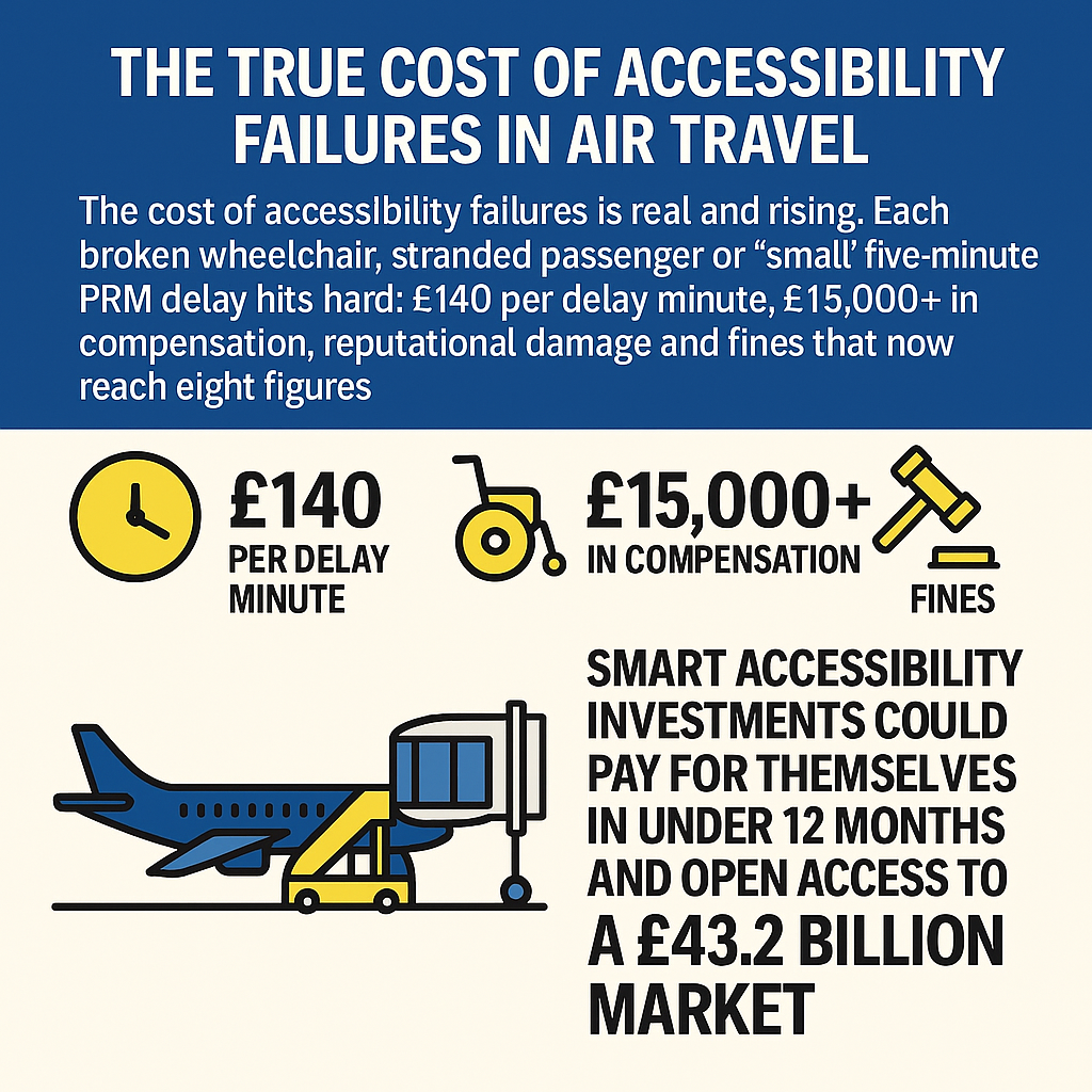 Cost of accessibility failures in air travel | Access-air-bility | Accessairbility