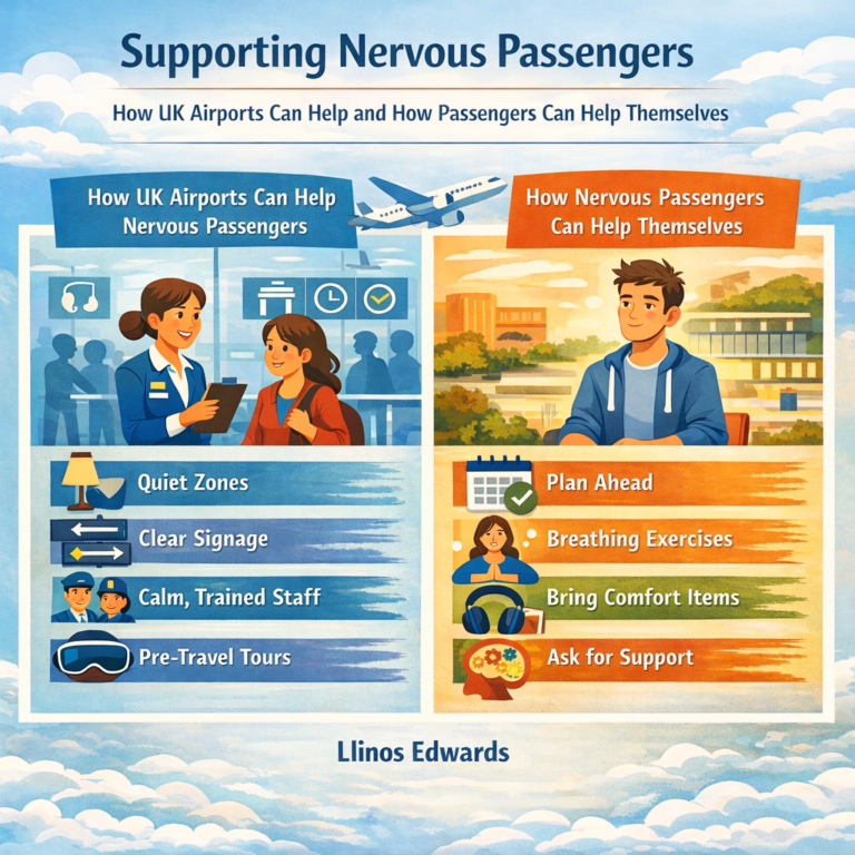 Nervous passengers infographic | Access-air-bility